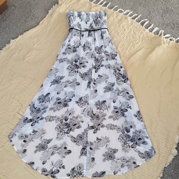 Guess Amy High-Low Maxi Dress size M - Picture 3 of 5